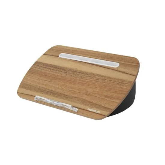 Porodo lifestyle laptop stand with pillow base - grey